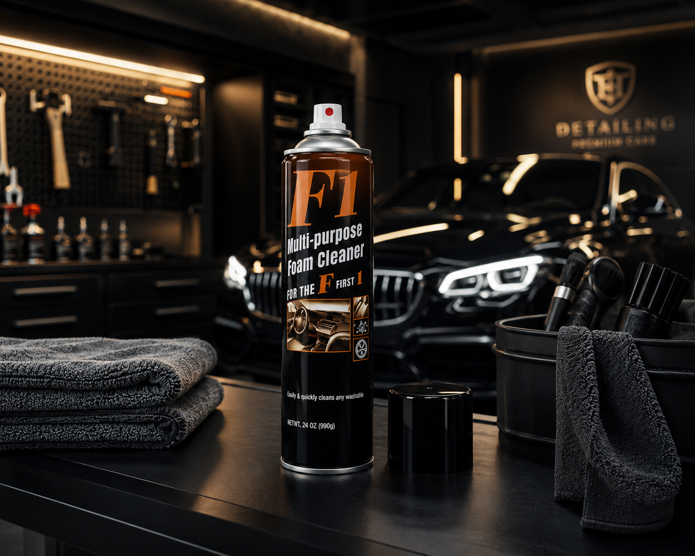 CleanExpress – Mousse Nettoyante Instantanée Multi-Surface